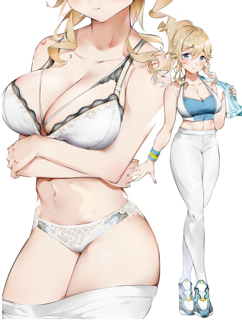 【二次】エッチで可愛いブラジャーを付けた女の子のエロ画像 Part２６