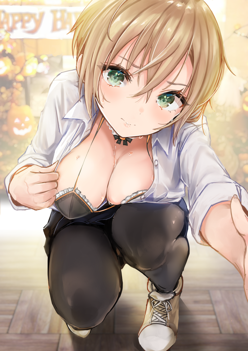 【二次】エッチで可愛いブラジャーを付けた女の子のエロ画像 Part２６
