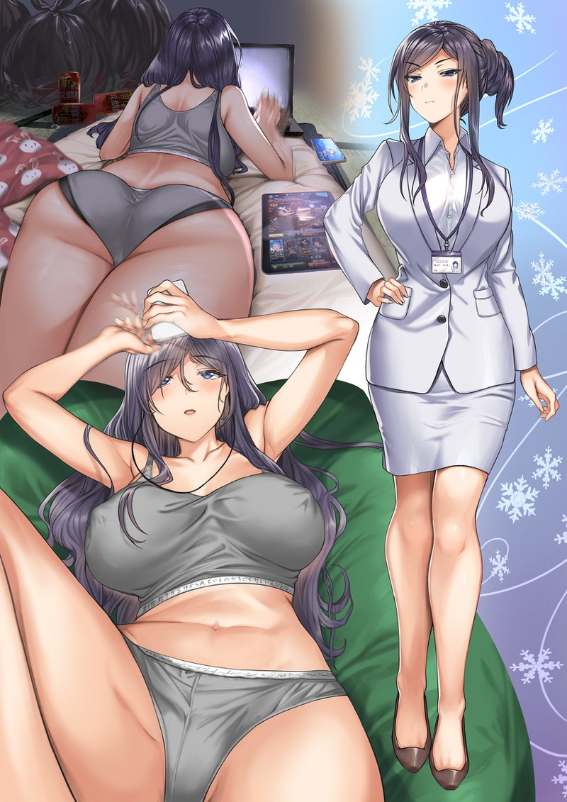 【二次】期待が高まる仰向け、寝そべり状態のエロ画像 Part１５