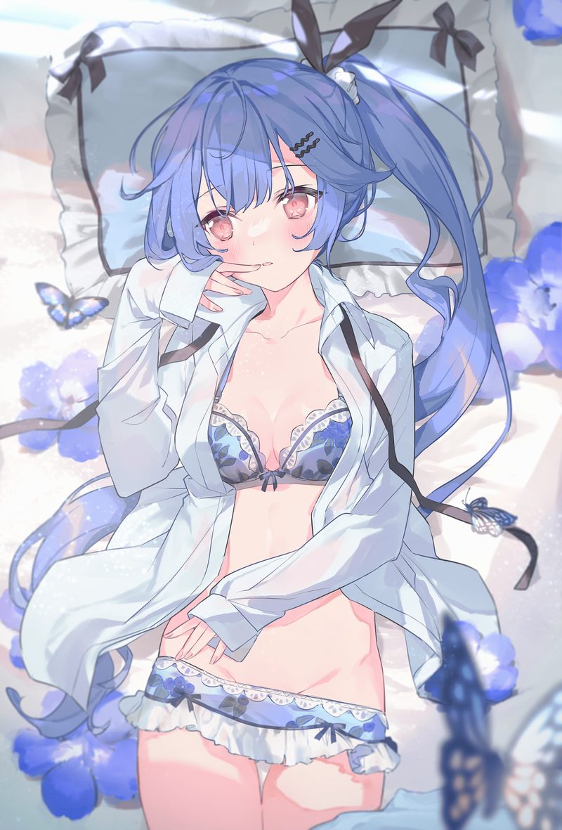 【二次】期待が高まる仰向け、寝そべり状態のエロ画像 Part１５