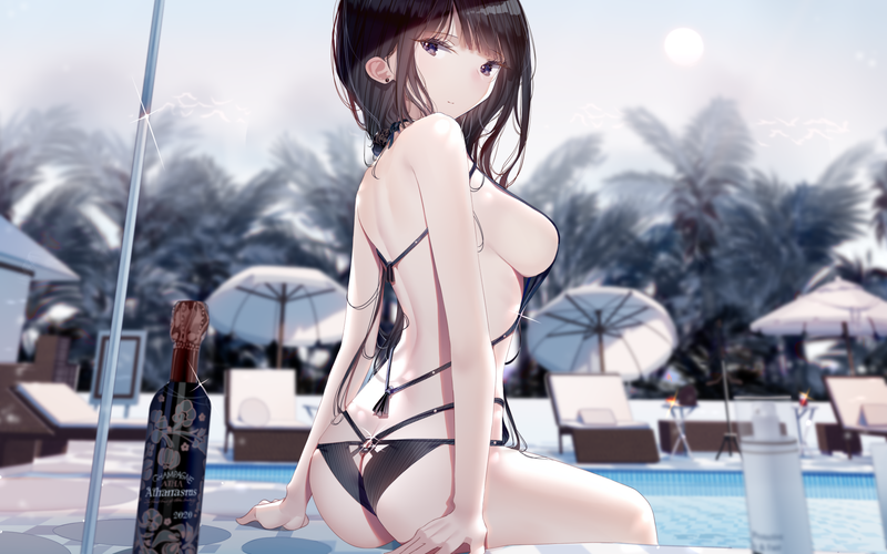 背中がエロい二次画像のまとめ Part３