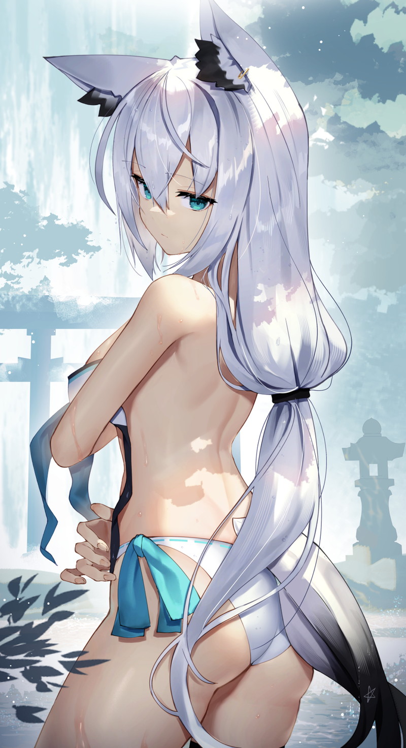背中がエロい二次画像のまとめ Part３