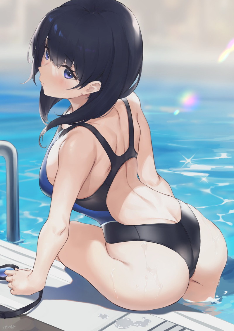 背中がエロい二次画像のまとめ Part３