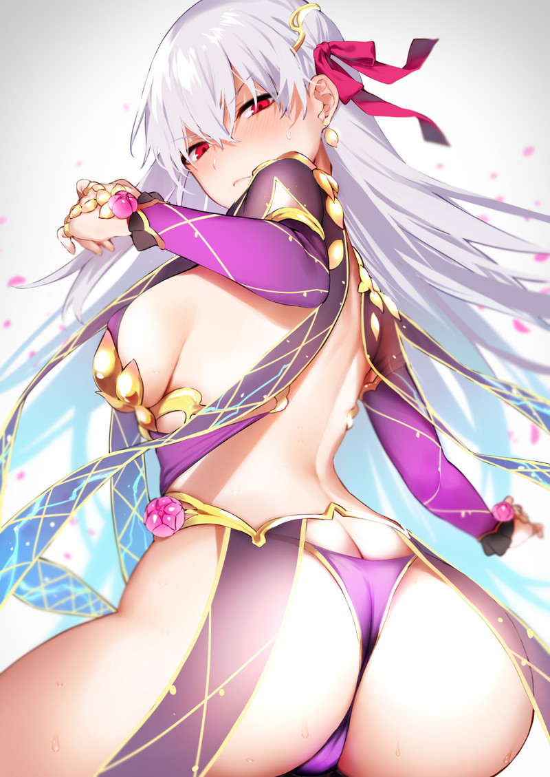 背中がエロい二次画像のまとめ Part３
