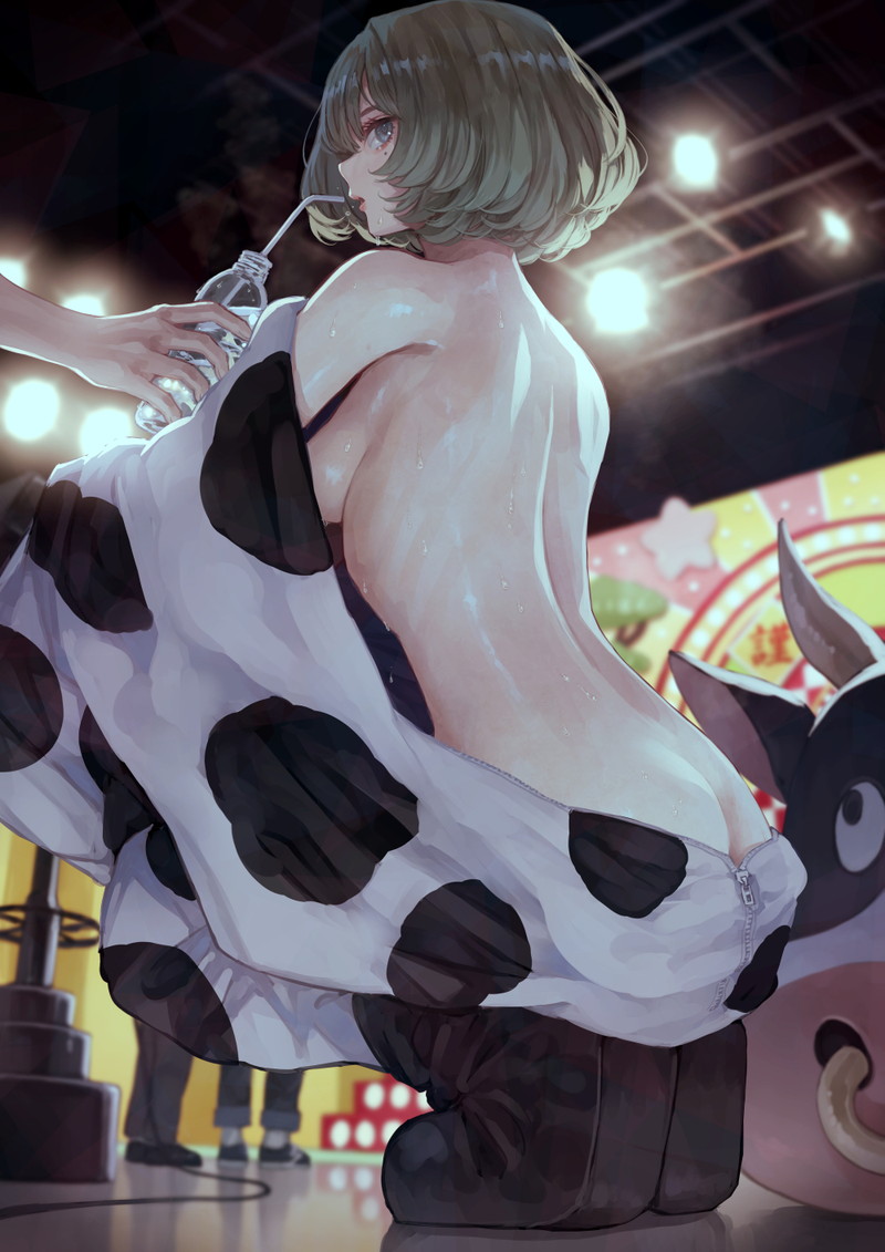 背中がエロい二次画像のまとめ Part３
