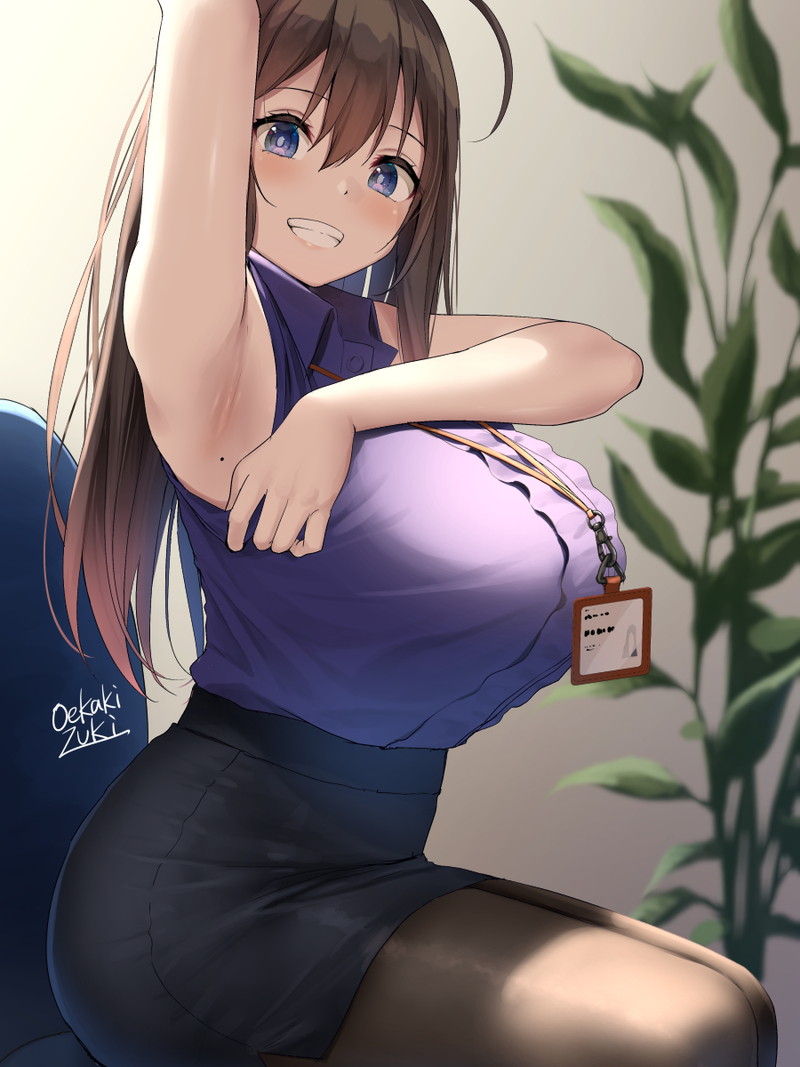 【二次】ドスケベ腋の下のエロ画像 Part１３