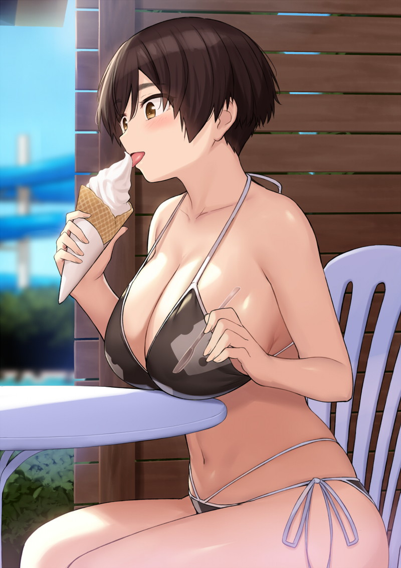 【二次】黒髪の女の子のエロ画像まとめ Part４８