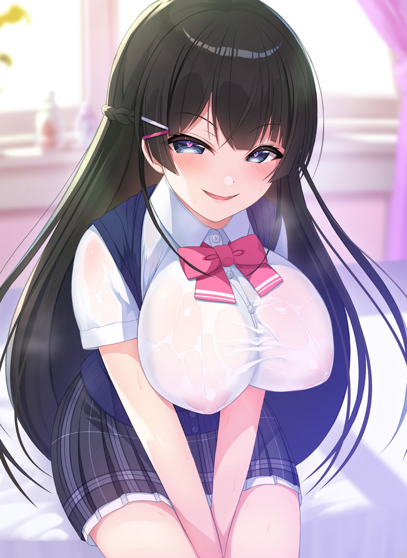 【二次】黒髪の女の子のエロ画像まとめ Part４８