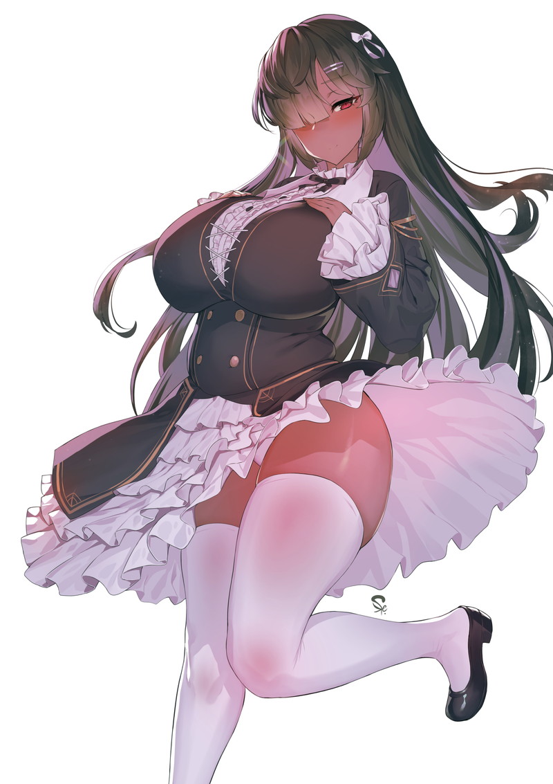 【二次】黒髪の女の子のエロ画像まとめ Part４８