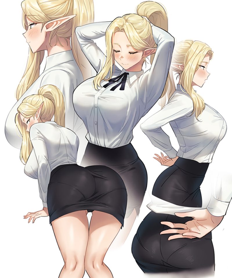 エルフ耳が生えた女の子たちのエロ画像 Part９