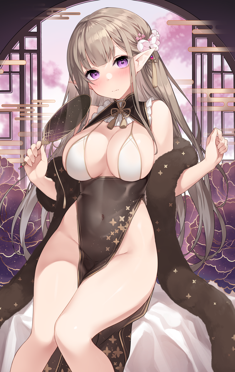 エルフ耳が生えた女の子たちのエロ画像 Part９