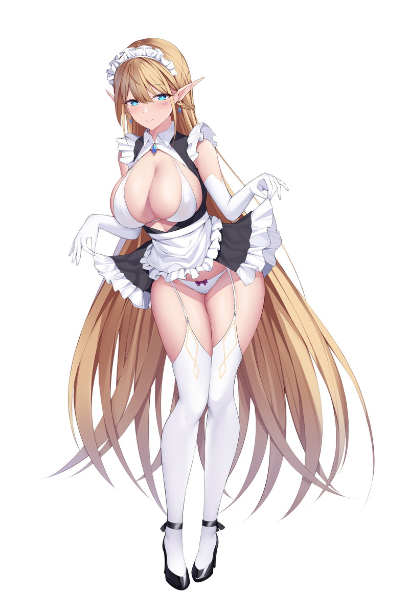 エルフ耳が生えた女の子たちのエロ画像 Part９