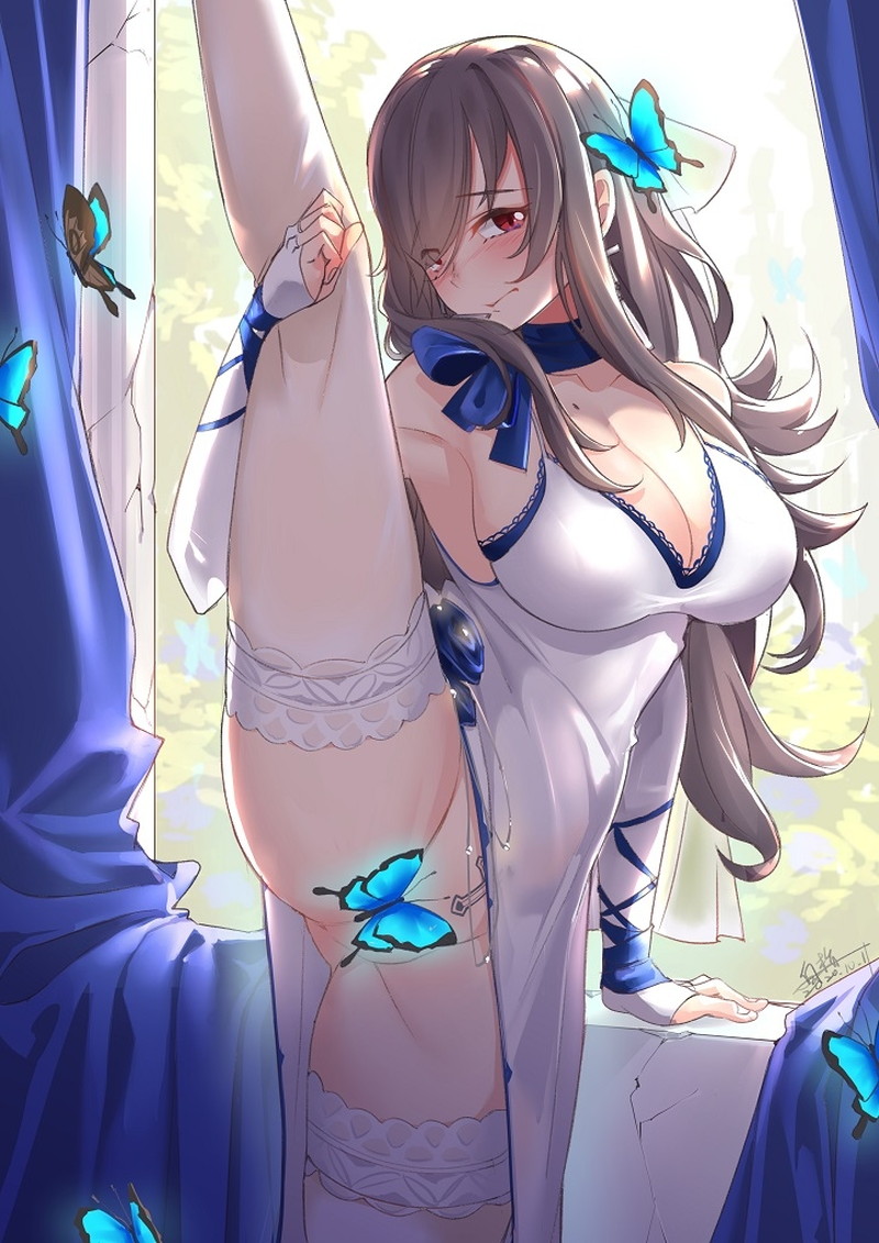 【二次】赤面、恥じらいエロ画像 Part５８【まとめ】