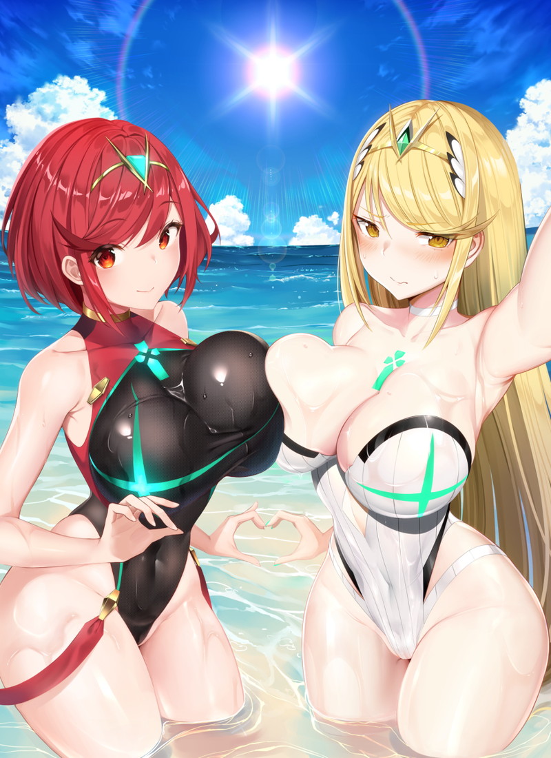 【二次】赤面、恥じらいエロ画像 Part５８【まとめ】