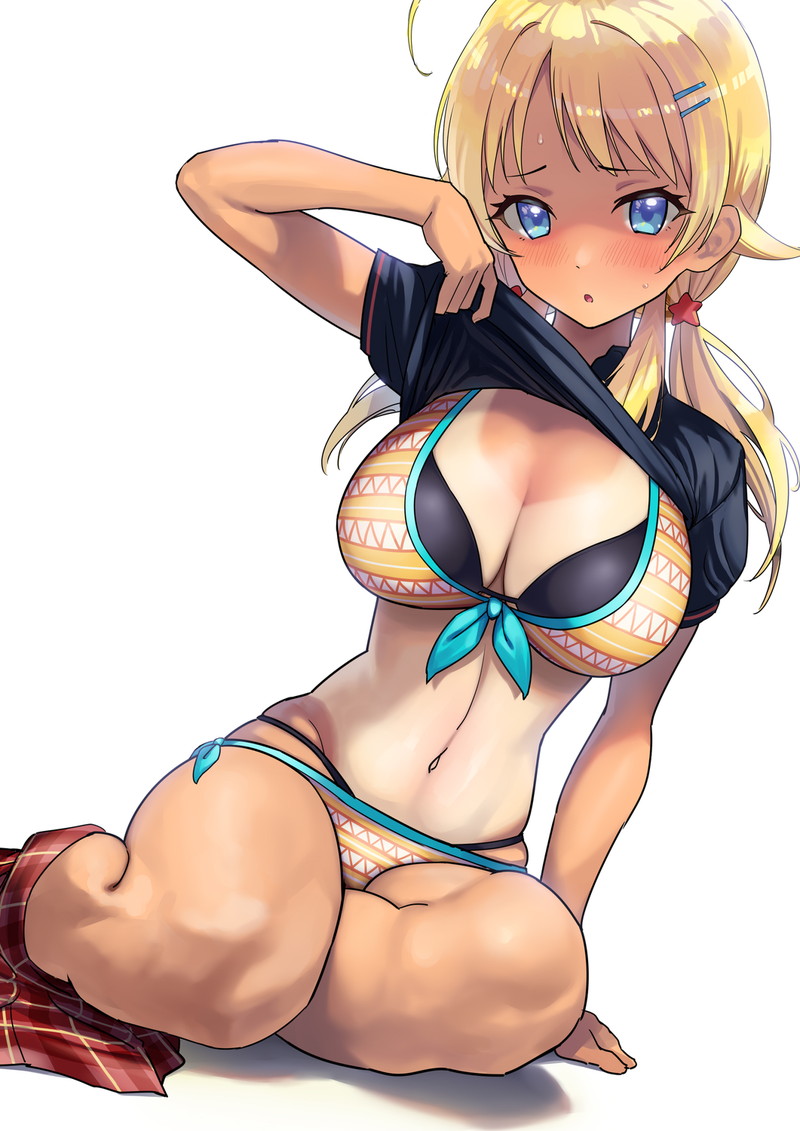 【二次】赤面、恥じらいエロ画像 Part５８【まとめ】