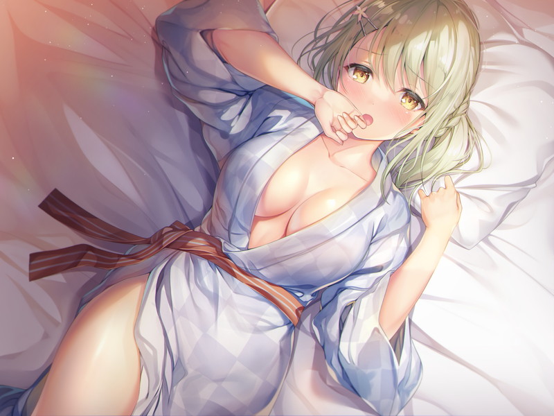 【二次】赤面、恥じらいエロ画像 Part５８【まとめ】