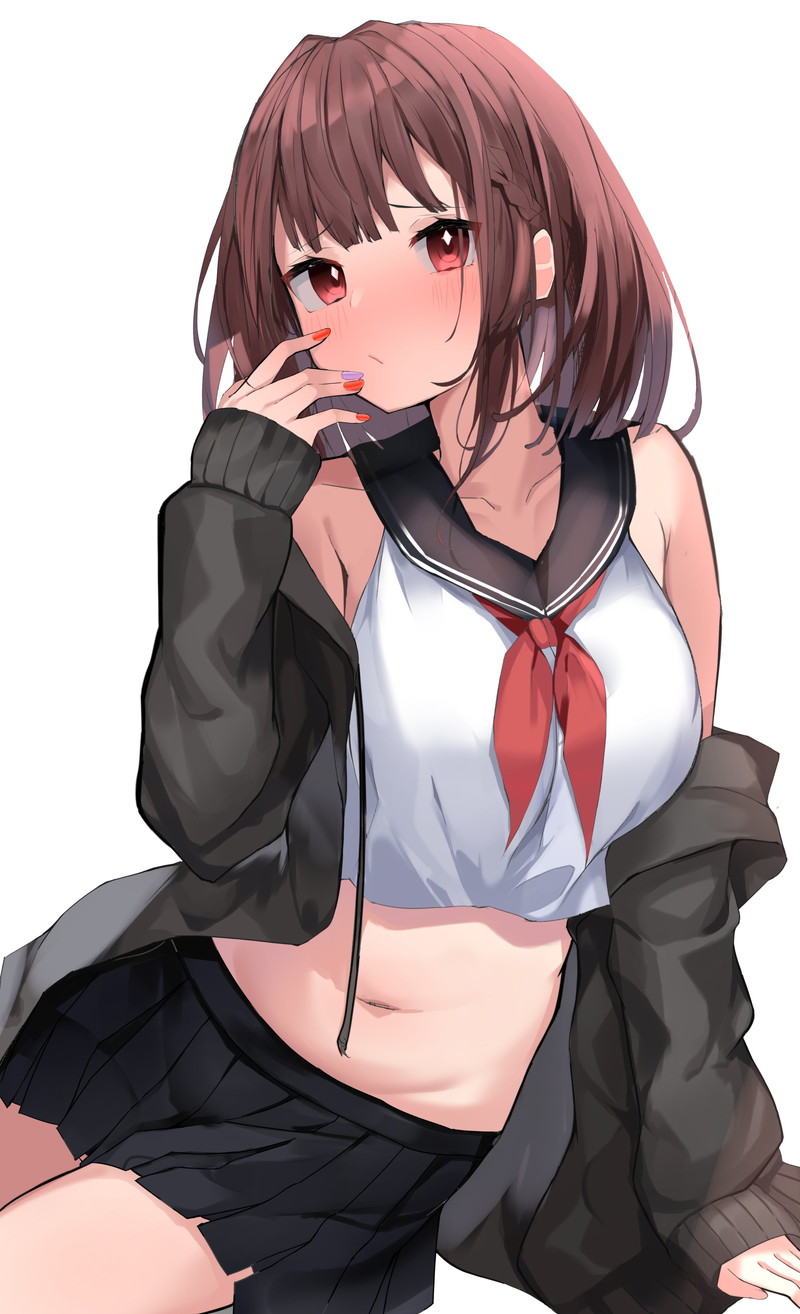 【二次】赤面、恥じらいエロ画像 Part５９【まとめ】
