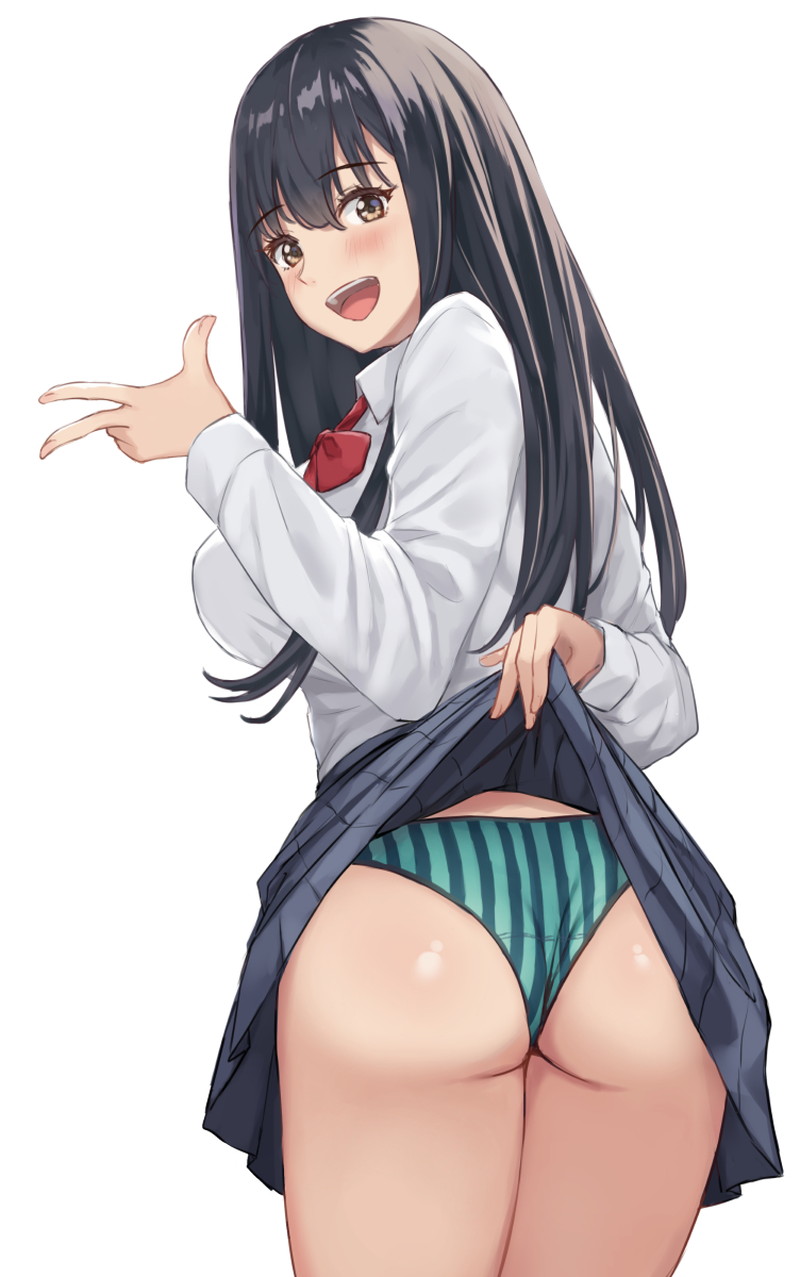 【二次】パンツやハイレグのお尻ワレメ食い込み画像 Part５