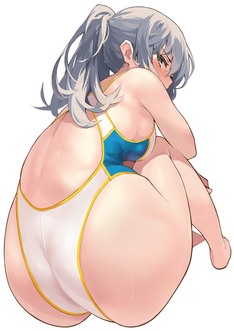 【二次】パンツやハイレグのお尻ワレメ食い込み画像 Part５