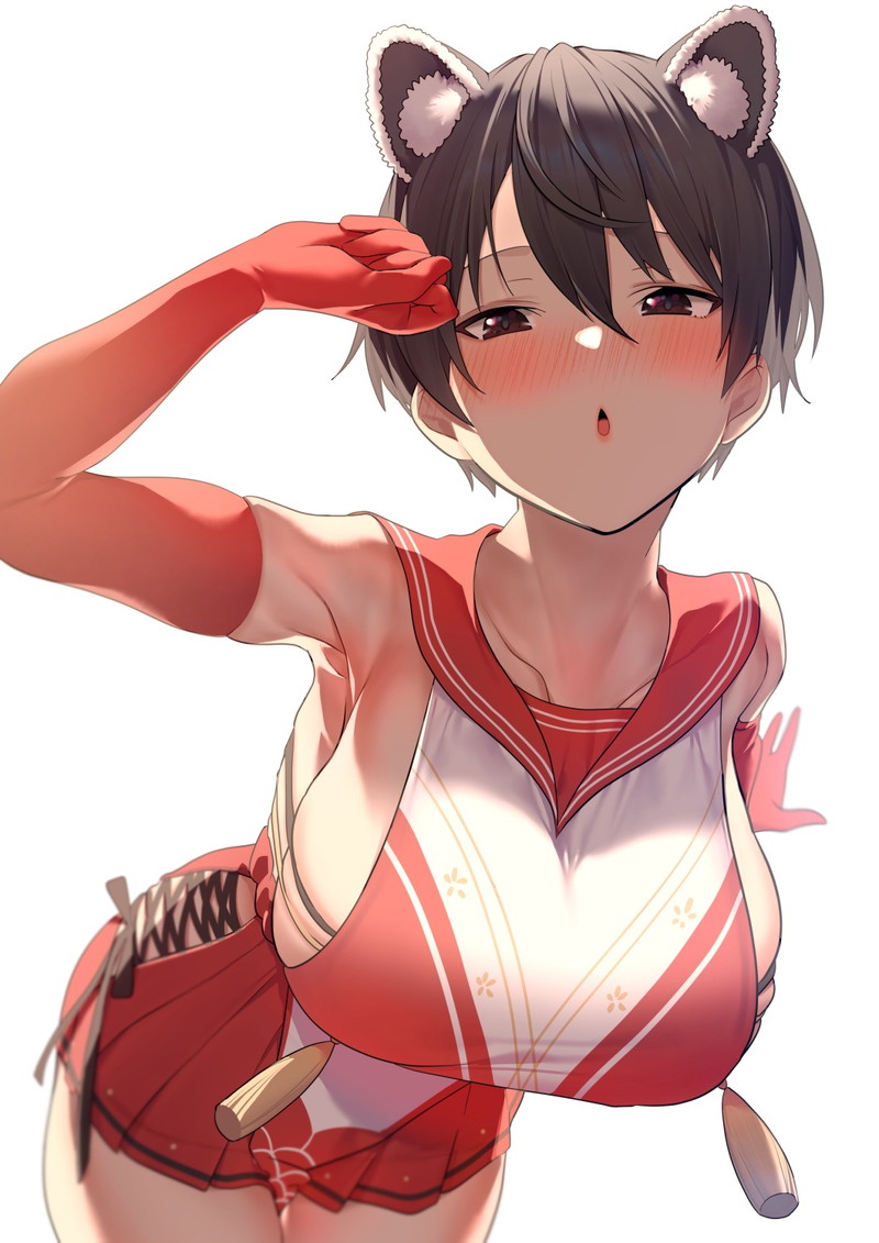 【二次】赤面、恥じらいエロ画像 Part６３【まとめ】