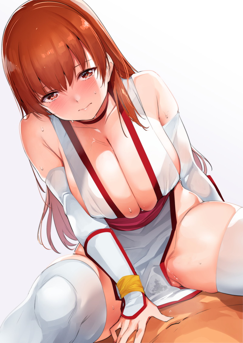 【二次】赤面、恥じらいエロ画像 Part６４【まとめ】