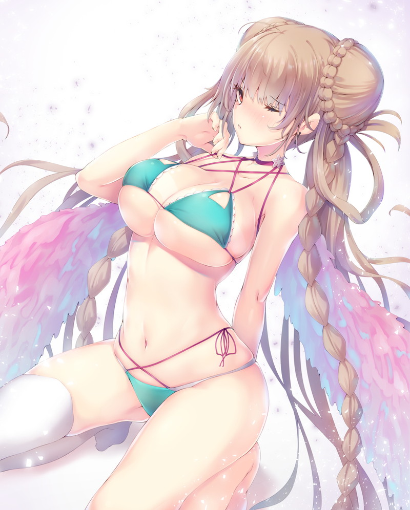 【二次】ウィンクしてる女の子のエロ画像まとめ Part１０