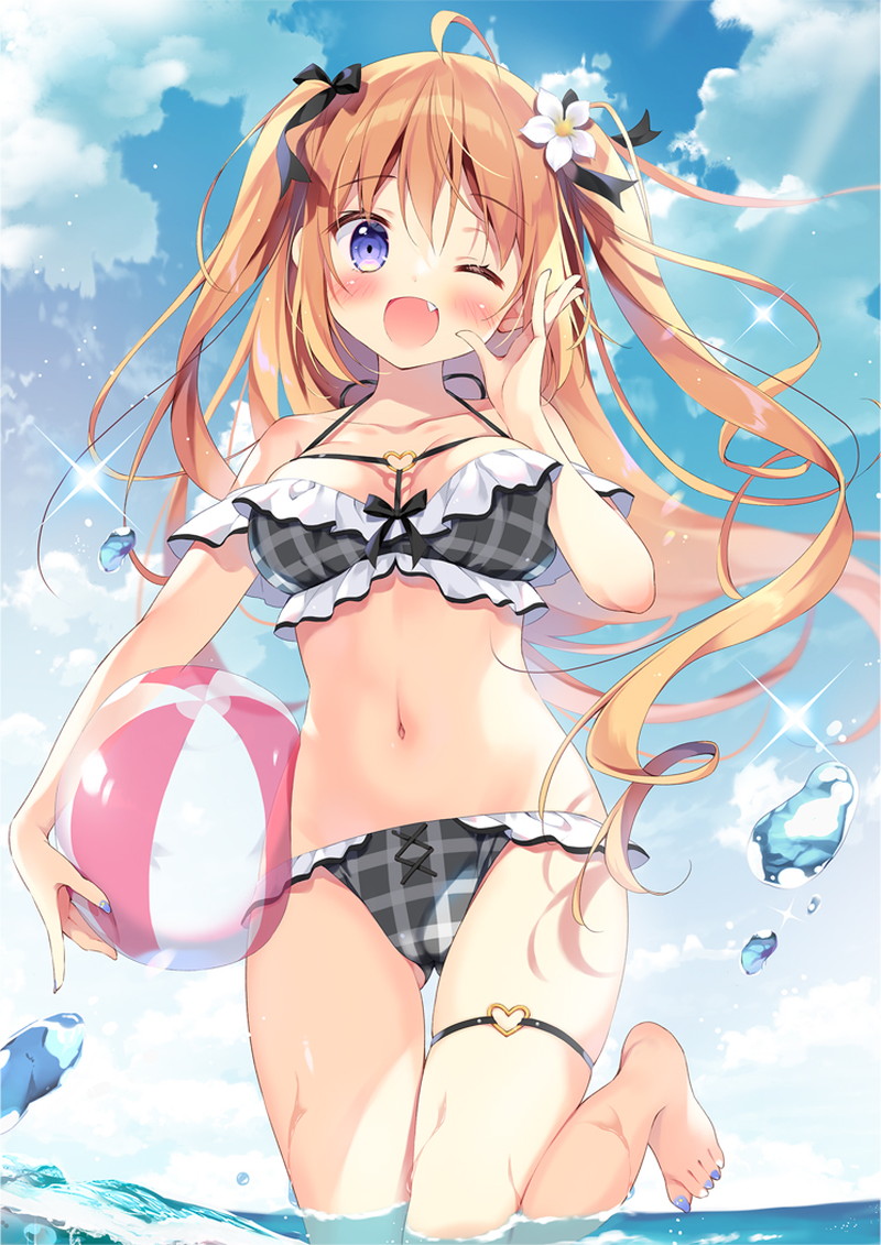 【二次】ウィンクしてる女の子のエロ画像まとめ Part１０