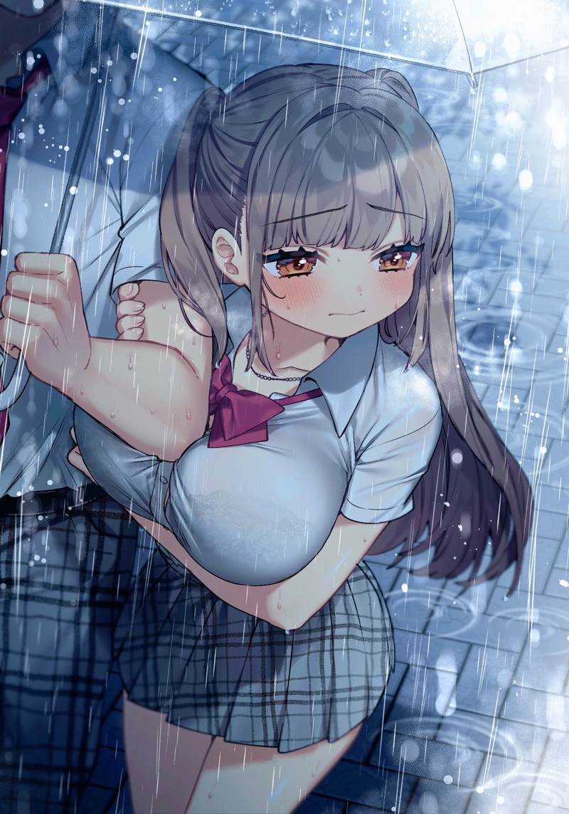【二次】濡れ透けやスケスケな服を着た女の子のエロ画像 Part１２