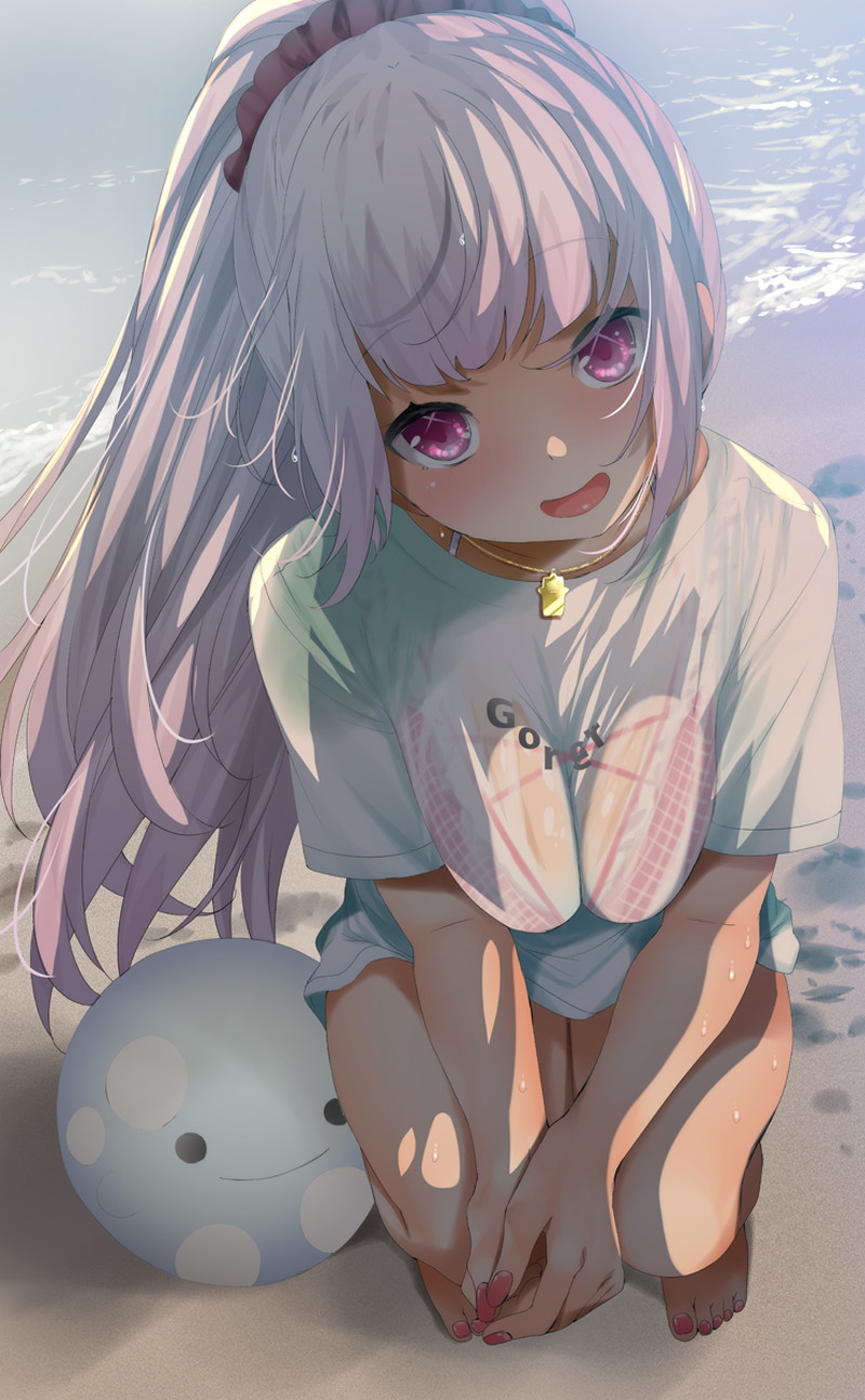 【二次】濡れ透けやスケスケな服を着た女の子のエロ画像 Part１２