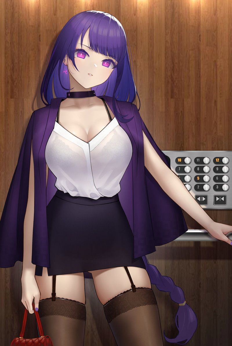 【二次】濡れ透けやスケスケな服を着た女の子のエロ画像 Part１２