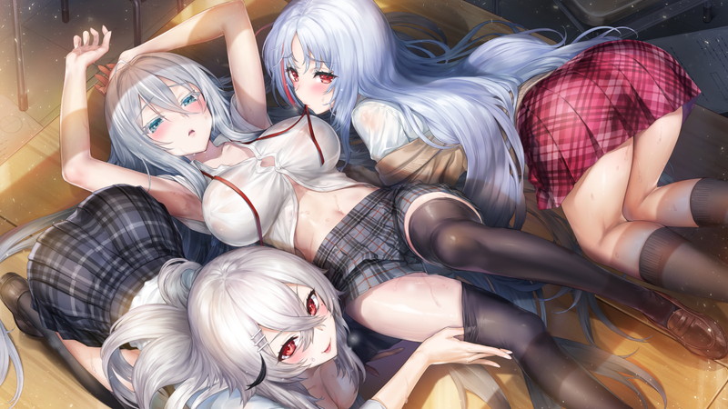 【二次】濡れ透けやスケスケな服を着た女の子のエロ画像 Part１２
