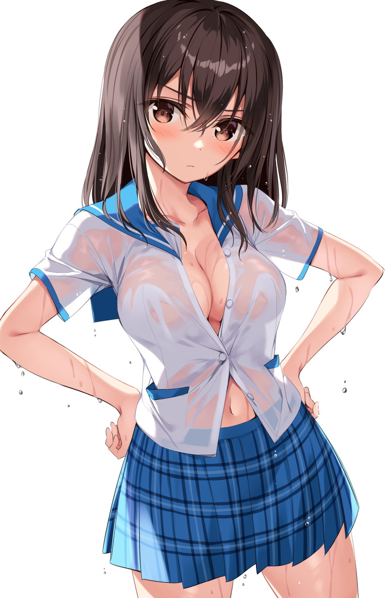【二次】黒髪の女の子のエロ画像まとめ Part５４