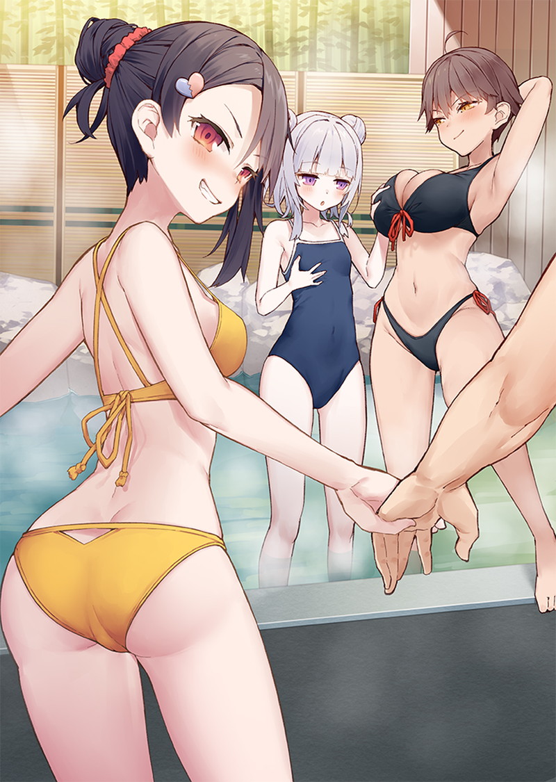 【二次】黒髪の女の子のエロ画像まとめ Part５４