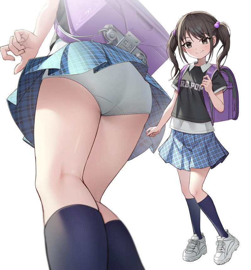 【二次】パンツがチラリズムしているパンチラエロ画像 Part３０