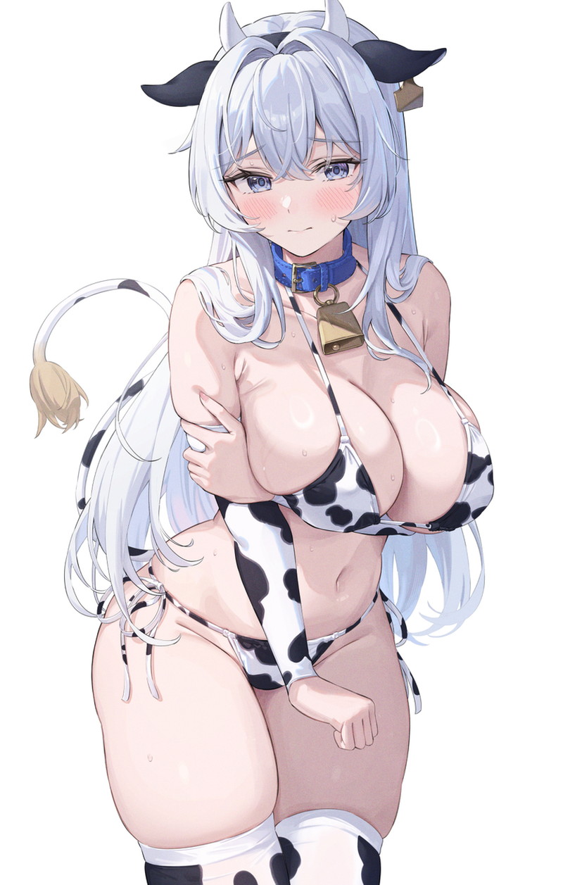 【二次】白髪、銀髪の女の子のエロ画像 Part８９