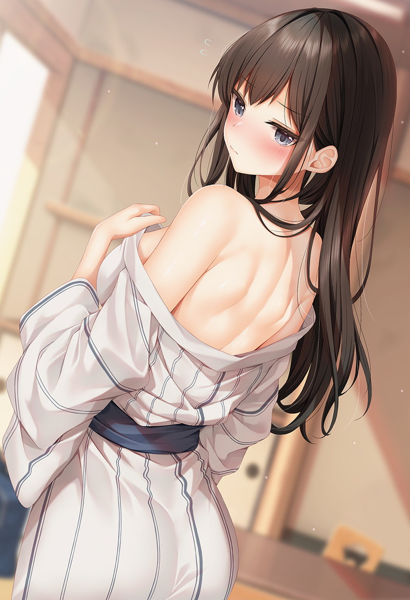 【二次】赤面、恥じらいエロ画像 Part１８９【まとめ】